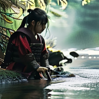 Ninja Girl & Samurai Master
