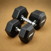 Nike Strength Rubber Hex Dumbbells