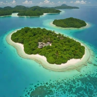 Ngemelis Island Sandbar