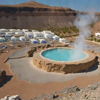 Nea Kameni fumaroles (Santorini)