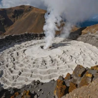 Nevado del Ruiz fumaroles
