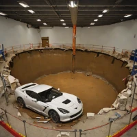 National Corvette Museum Sinkhole 2014