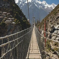 New Tenzing Hillary Suspension Bridge, Dudh Koshi