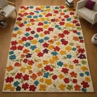 Nanimarquina Little Field of Flowers Rug