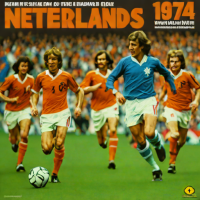 Netherlands' 1974 'Total Football' Display
