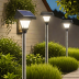Nilight Solar Lights Outdoor