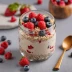 Overnight Oats with Chia and Berries
