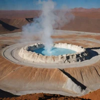 Ojos del Salado fumaroles