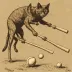 One old cat