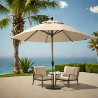 Oceanview Premium Auto Tilt Patio Umbrella