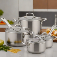 Paula Deen Signature Stainless Steel Cookware Set