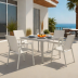 Powder-Coated Aluminum Dining Chairs