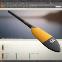 Pyxis Carbon Paddle (Whitewater Specific)