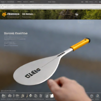 Pyxis Aluminum Paddle (Whitewater)