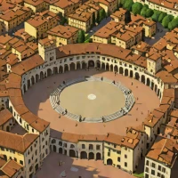 Piazza dell'Anfiteatro di Lucca