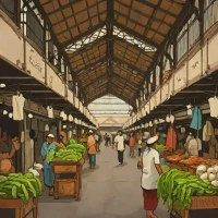 Pasar Baru Market Jakarta