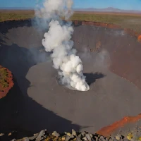 Piton de la Fournaise fumaroles