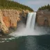 Percé Rock Blowhole