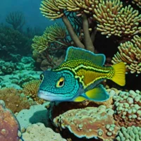 Peacock moray