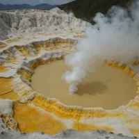 Papandayan Kawah Baru fumaroles