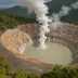 Poas crater fumaroles