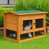 Prevue Hobbies Wooden Rabbit Hutch