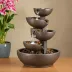 Pure Garden Cascading Tiered Tabletop Fountain