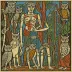 Pablo Picasso – Bacchanal with Owl and Young Harlequin