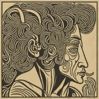 Pablo Picasso – Profile of a Faun
