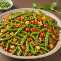 Penang Acar (Pickled Vegetable with Long Bean)