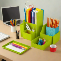 Poppin Desk Organizer Set