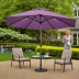 Purple Leaf 9 ft. Patio Umbrella
