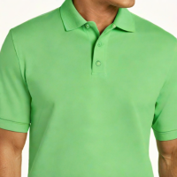 Perry Ellis Men's Solid Pique Polo Shirt