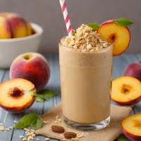 Peach Cobbler Smoothie