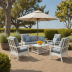 POLYWOOD Nautical Patio Furniture Set