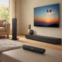 Philips 3.1 Channel Soundbar with Wireless Subwoofer (HTL3380)
