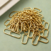 Paper Source Solid Brass Paper Clips