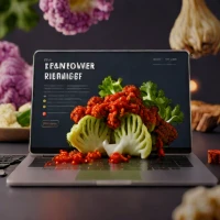Roasted Cauliflower Steaks with Harissa Yogurt