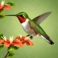 Ruby-throated Hummingbird