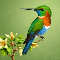 Rufous-throated Sapphire