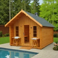 Redwood Outdoors Summit Outdoor Sauna - 6 Person