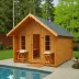 Redwood Outdoors Summit Outdoor Sauna - 6 Person