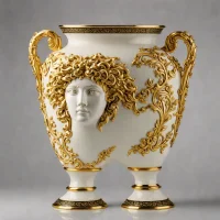 Rosenthal Meets Versace Medusa Vase