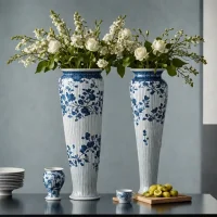 Royal Copenhagen Blue Fluted Mega Vase