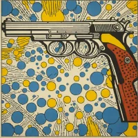 Roy Lichtenstein - Pistol (1964)