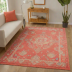 Ruggable Kamran Coral Indoor Rug