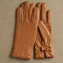 Reiss Leather Gloves - Brushed