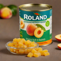 Roland Food Specialties Diced Peaches