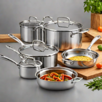 Scanpan Professional Stainless Steel Cookware Set