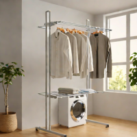 SimpleHouseware Clothes Drying Rack
